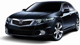 3D коврики в салон из экокожи для Honda Accord VIII седан (CU) (Хонда Аккорд ЦУ) 2008-2013