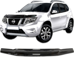 Дефлектор капота Nissan Terrano 2014-2016