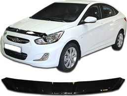 Дефлектор капота Hyundai Solaris 2011-2014