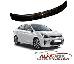 Дефлектор капота KIA Rio 2017 - н.в.