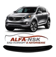Дефлектор капота Kia Sportage 2010-2016