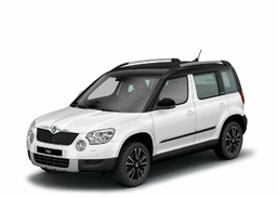 3D коврики в салон из экокожи для Skoda Yeti 5L 2008 -2014