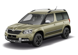 3D коврики в салон из экокожи для Skoda Yeti 5L 2014-2018