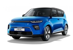 3D коврики в салон из экокожи для Kia Soul IIl (SK) 2018- н.в.