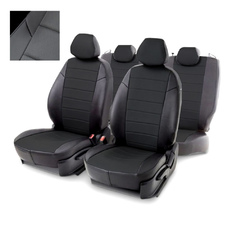Чехлы на сиденья из экокожи для Mitsubishi Pajero Sport I 2002-2008