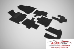 Коврики в салон ворсовые для Infiniti QX60 2012-2021
