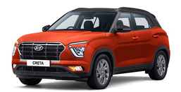 3D коврики в салон из экокожи для Hyundai Creta 2021-н.в.