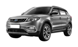 3D коврики в салон из экокожи для Geely Atlas 2016-2022