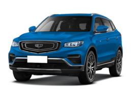 3D коврики в салон из экокожи для Geely Atlas Pro 2021- н.в.