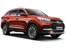 3D коврики в салон из экокожи для Chery Tiggo 8 2018-н.в.