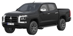 3D коврики в салон из экокожи для Mitsubishi L 200 2023-н.в.