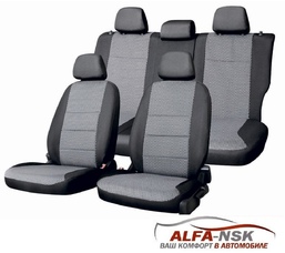 Чехлы на сиденья из ткани Жаккард для Honda Stepwgn (5 мест ) 2015-2021