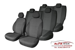 Чехлы на сиденья из ткани Жаккард для Honda Stepwgn (7 мест) 2015-2021