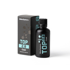 Shine Systems TOP Coat 2.0 - гидрофобное керамическое покрытие для кузова, 50 мл