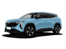 3D коврики в салон из экокожи для Geely Cityray 2023-н.в.