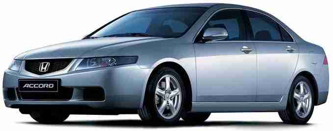 Honda Accord VII седан (CL) (Хонда Аккорд ЦЛ) 2002-2008
