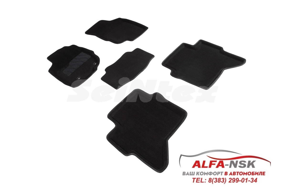 3D коврики в салон ворсовые для Toyota Hilux 2011-2015 3D коврики в салон ворсовые для Toyota Hilux 2011-2015