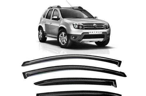 Дефлекторы окон для Renault Duster 2010-2015 Дефлекторы окон для Renault Duster 2010-2015