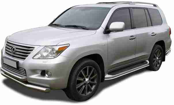 3D коврики в салон из экокожи для Lexus LX570 III (J200 )  2007-2012