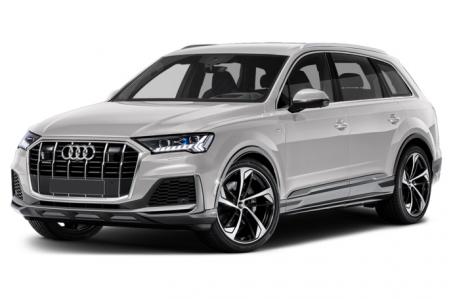 3D коврики в салон из экокожи для Audi Q7 II 2015-н.в.