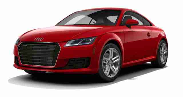 3D коврики в салон из экокожи для Audi TT III (8S) 2014-н.в.