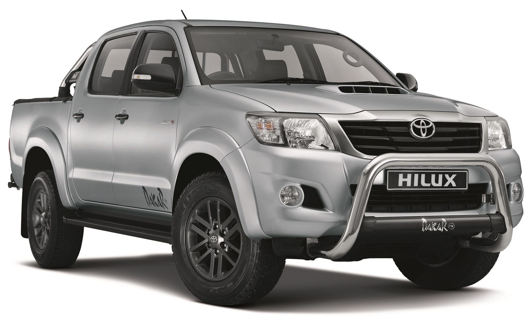 3D коврики в салон из экокожи для Toyota Hilux Pick Up VII 2011-2015