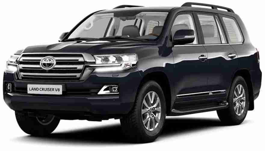 3D коврики в салон из экокожи для Toyota Land Cruiser XI (J200 ) 2015-2021
