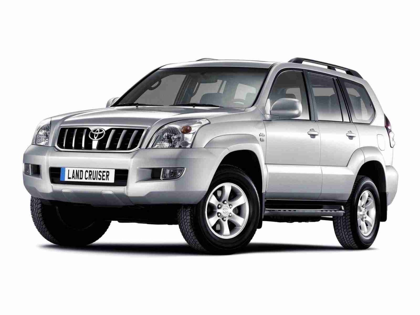3D коврики в салон из экокожи для Toyota Land Cruiser Prado III (J120) 2002-2009