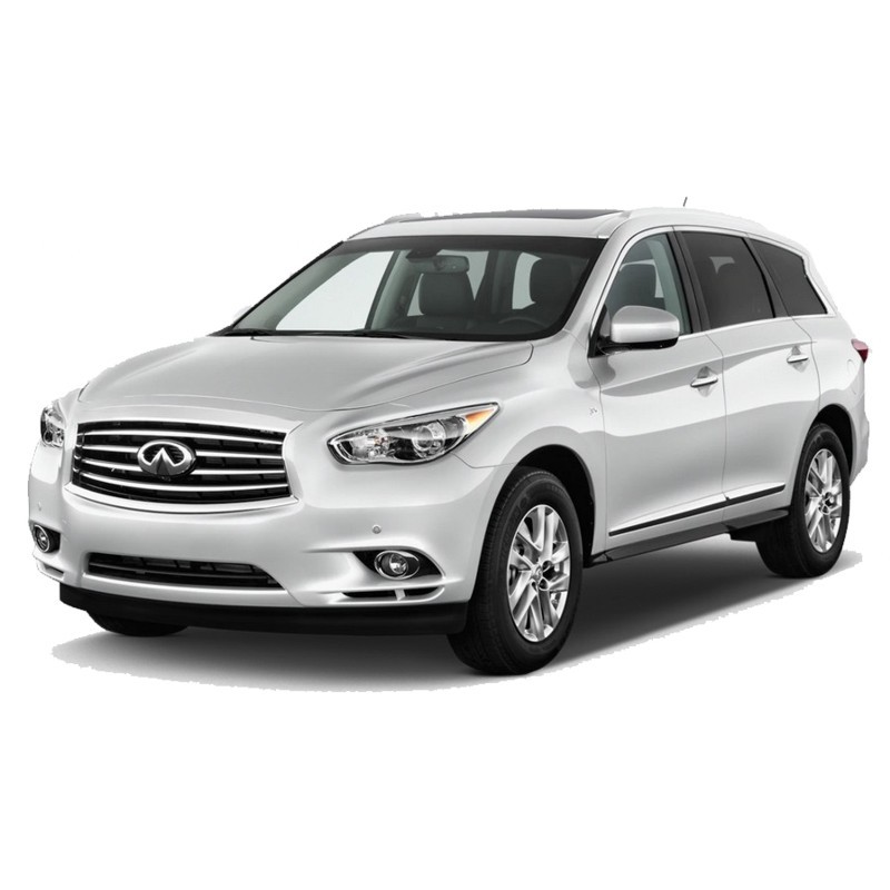 3D коврики в салон из экокожи для Infiniti QX60 2012-2021