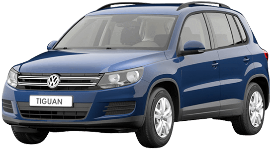 3D коврики в салон из экокожи для Volkswagen Tiguan I (NF) 2007-2016