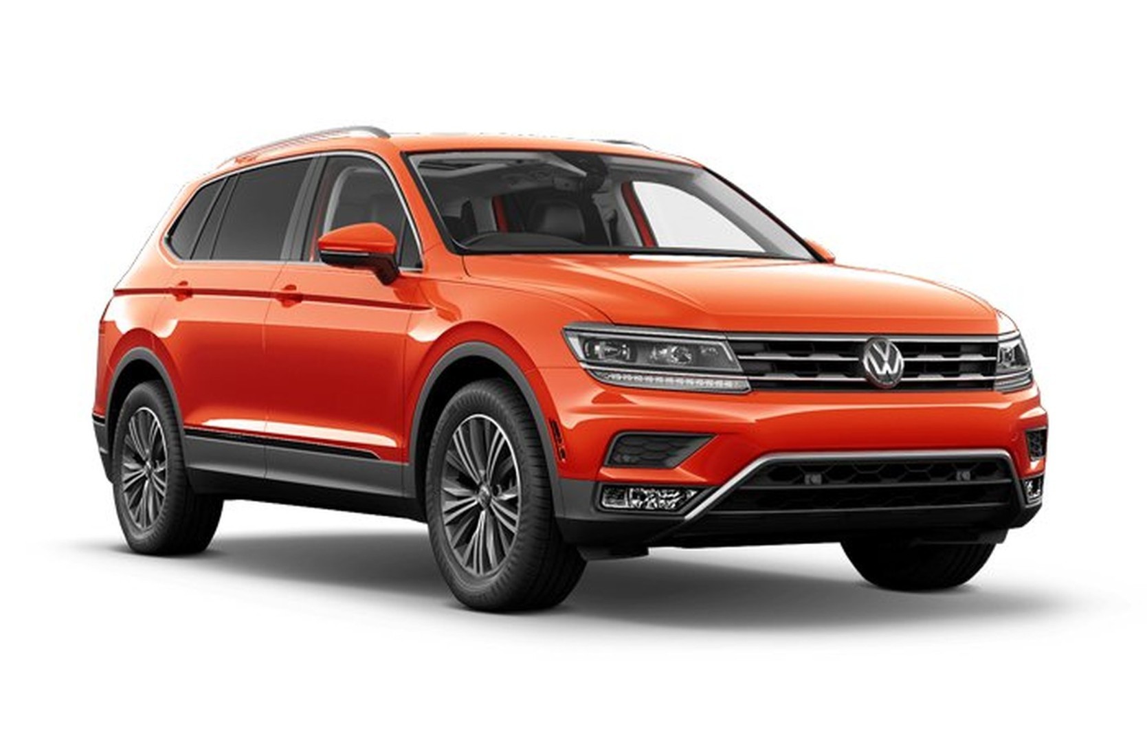 3D коврики в салон из экокожи для Volkswagen Tiguan Il 2017-н.в.