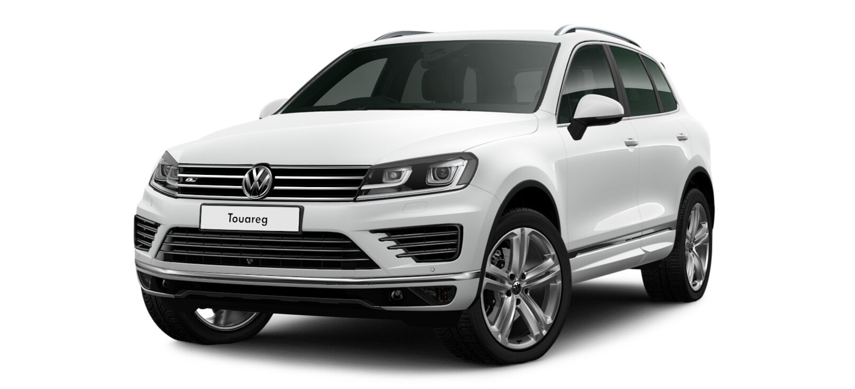 3D коврики в салон из экокожи для Volkswagen Touareg II (FL) 2010-2018