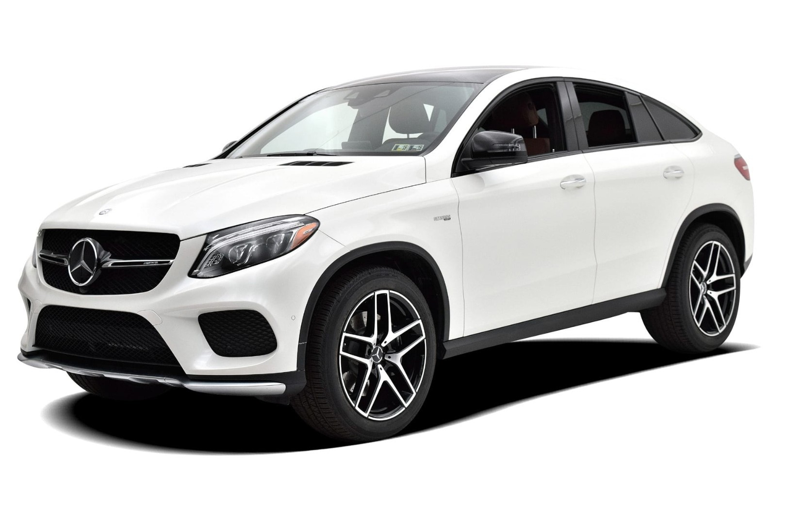 3D коврики в салон из экокожи для Mercedes-Benz GLE Coupe (C292) 2014-2019