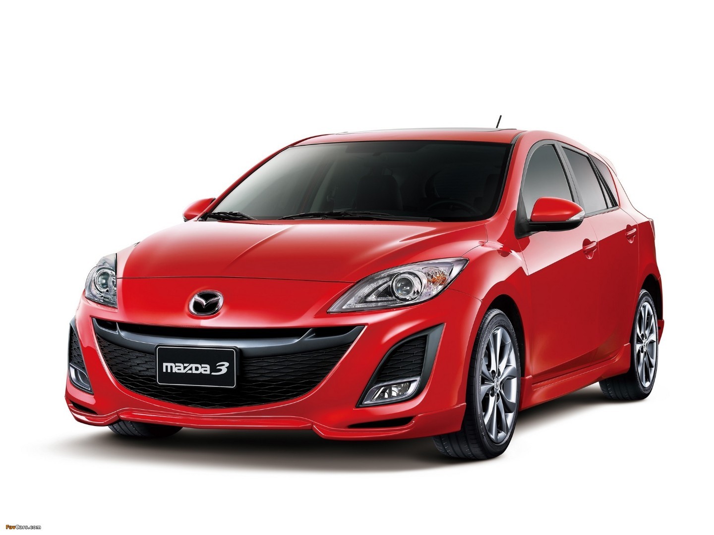 3D коврики в салон из экокожи для Mazda 3 Hb 2009-2012