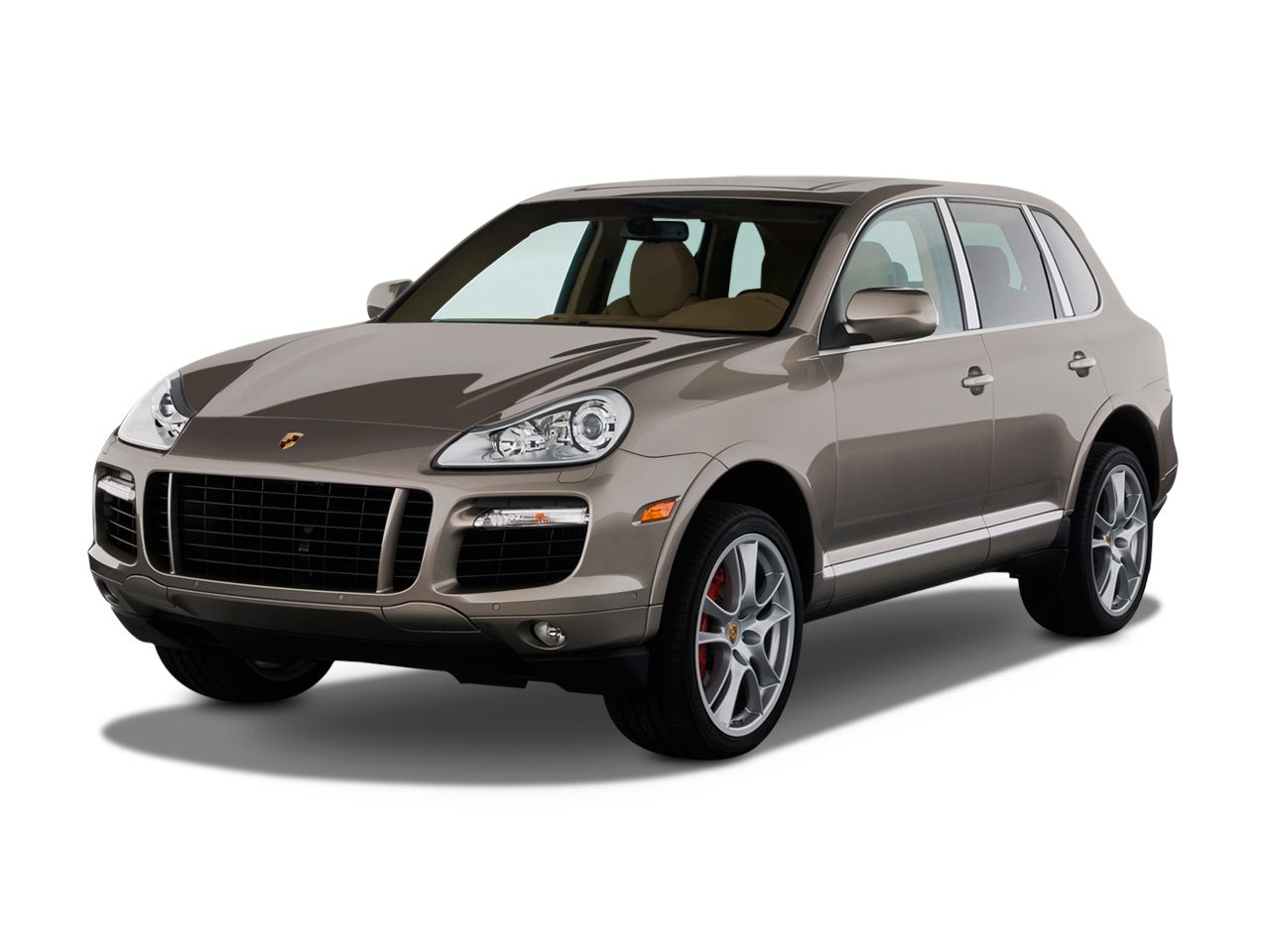 3D коврики в салон из экокожи для Porsche Cayenne I (955, 957)  2003-2010