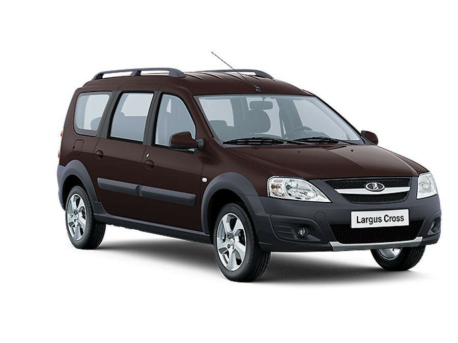 3D коврики в салон из экокожи для Lada Largus (Лада Ларгус) 2012-н.в.