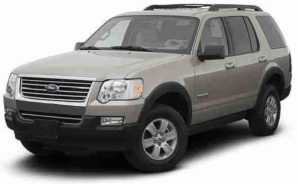 3D коврики в салон из экокожи для Ford Explorer IV (U251 5 мест) 2005-2011