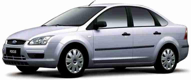 3D коврики в салон из экокожи для Ford Focus II седан 2004-2011