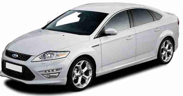 3D коврики в салон из экокожи для Ford Mondeo IV рестайлинг седан (BD) (Форд Мондео БД) 2010-2014
