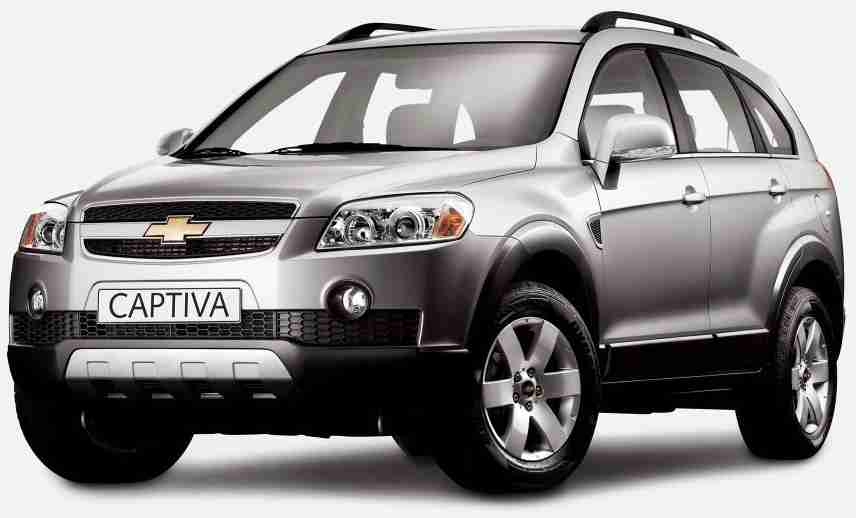 3D коврики в салон из экокожи для Chevrolet Captiva I (5 мест) (Шевроле Каптива) 2006-2011