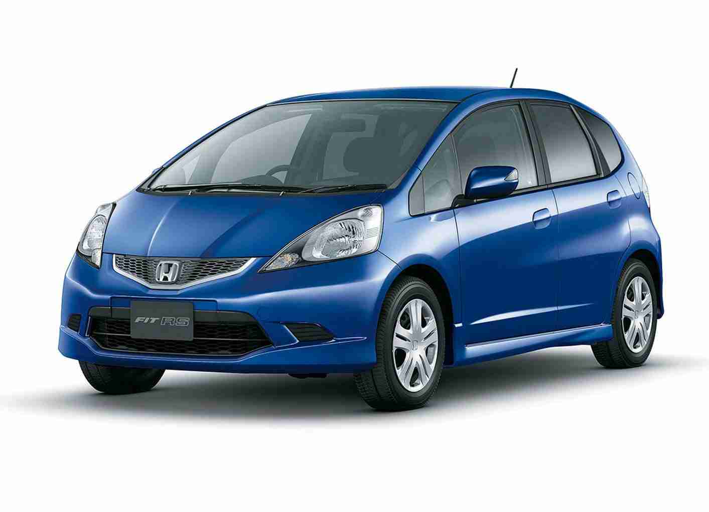 3D коврики в салон из экокожи для Honda Fit II правый руль (GE) (Хонда Фит) 2007 - 2013