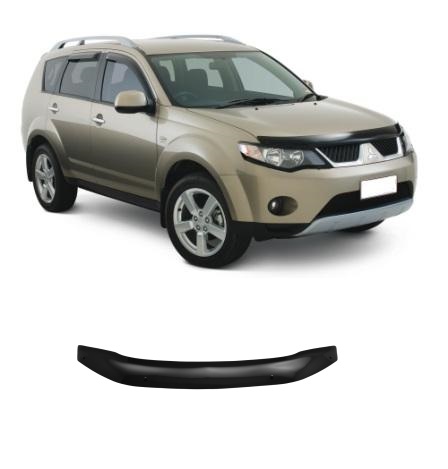 Дефлектор капота Mitsubishi Outlander XL (Европа 2006-2009, Япония 2005-2012) Дефлектор капота Mitsubishi Outlander XL (Европа 2006-2009, Япония 2005-2012)