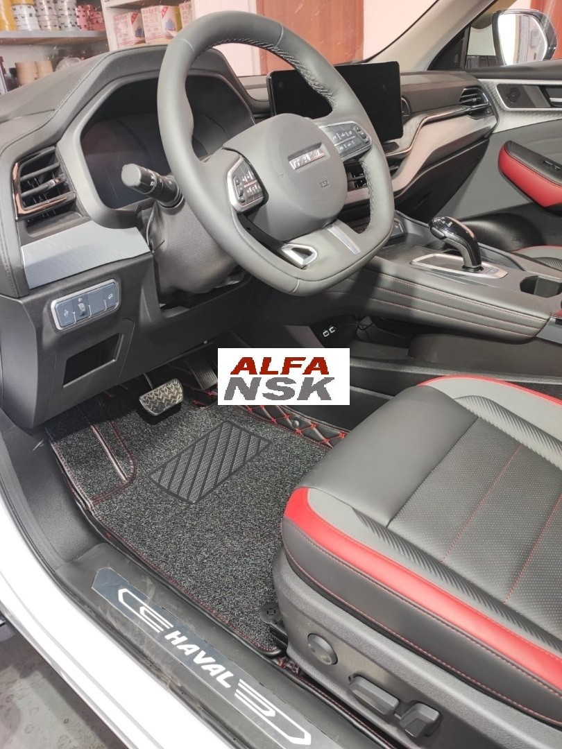 3D коврики в салон из экокожи для Haval F7x suv, 2019 - н.в.