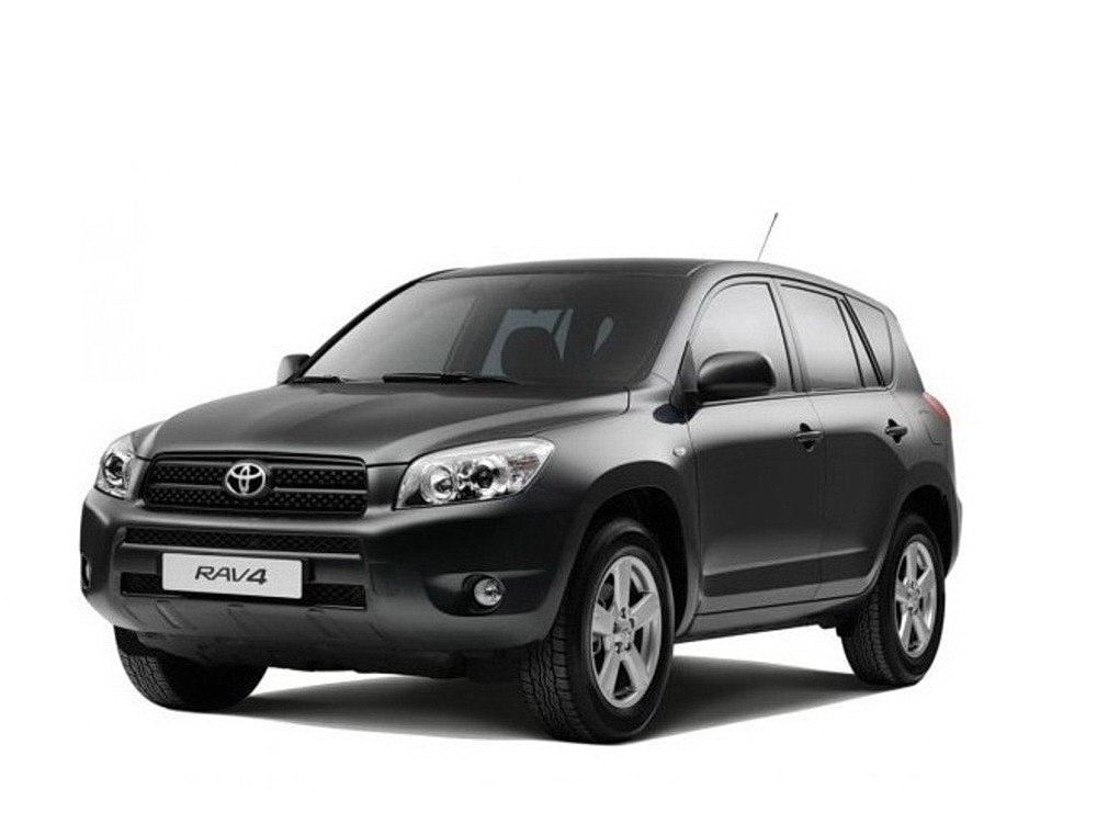 3D коврики в салон из экокожи для Toyota RAV4 Ill (XA30)  2006-2012