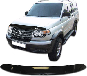 Дефлектор капота UAZ Patriot 2015-н.в. Дефлектор капота UAZ Patriot 2015-н.в.