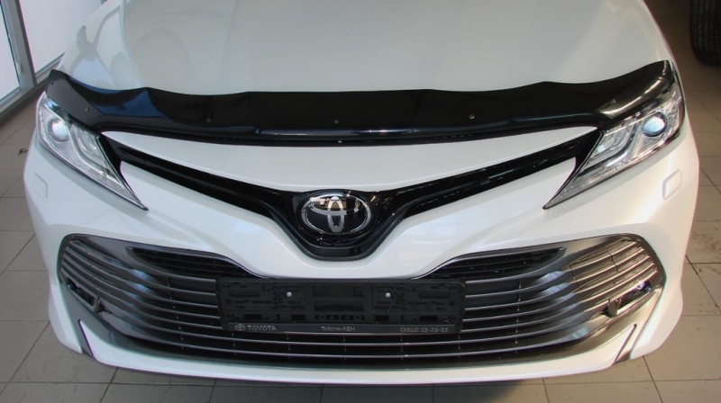 Дефлектор капота Original Toyota Camry, 2018-н.в. Дефлектор капота Original Toyota Camry, 2018-н.в.