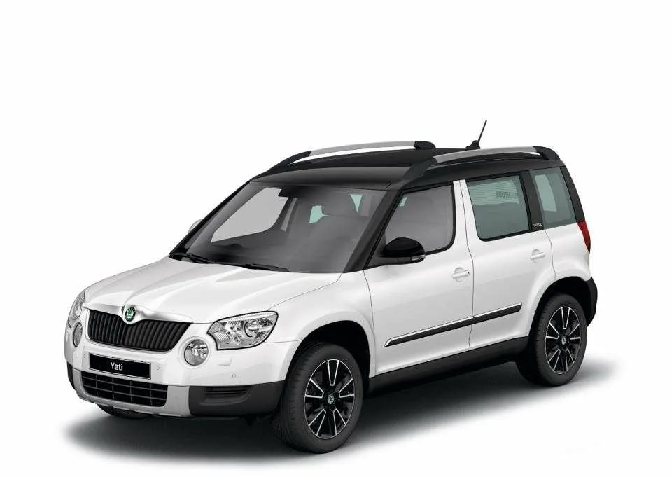 3D коврики в салон из экокожи для Skoda Yeti 5L 2008 -2014