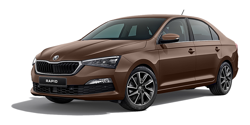 3D коврики в салон из экокожи для Skoda Rapid 2020-н.в.