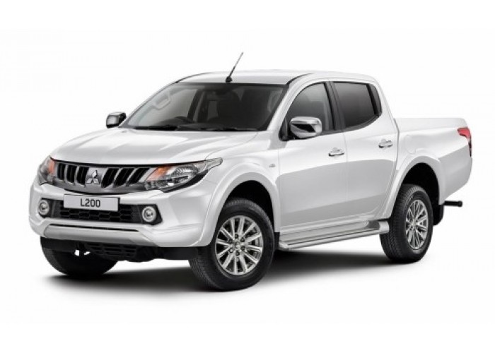 3D коврики в салон из экокожи для Mitsubishi L 200 (Российский рынок) 2015-2022