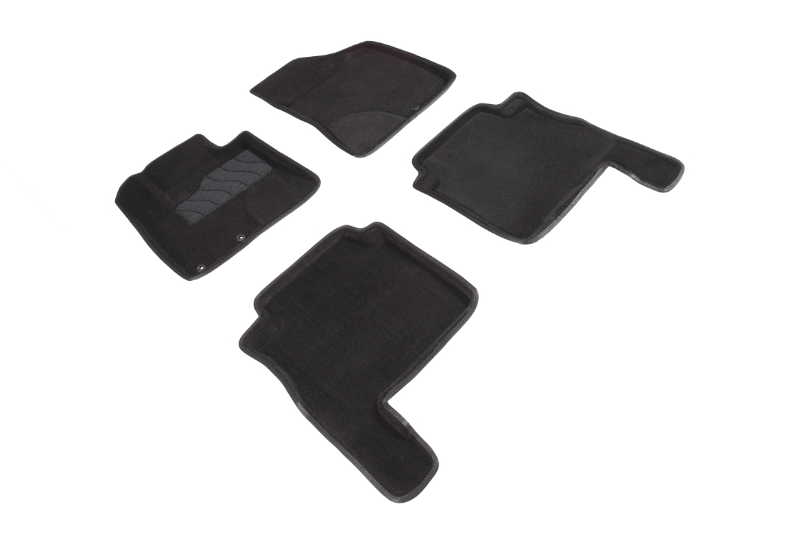3D коврики в салон ворсовые для Hyundai Santa Fe II rest 2010-2012 3D коврики в салон ворсовые для Hyundai Santa Fe II rest 2010-2012